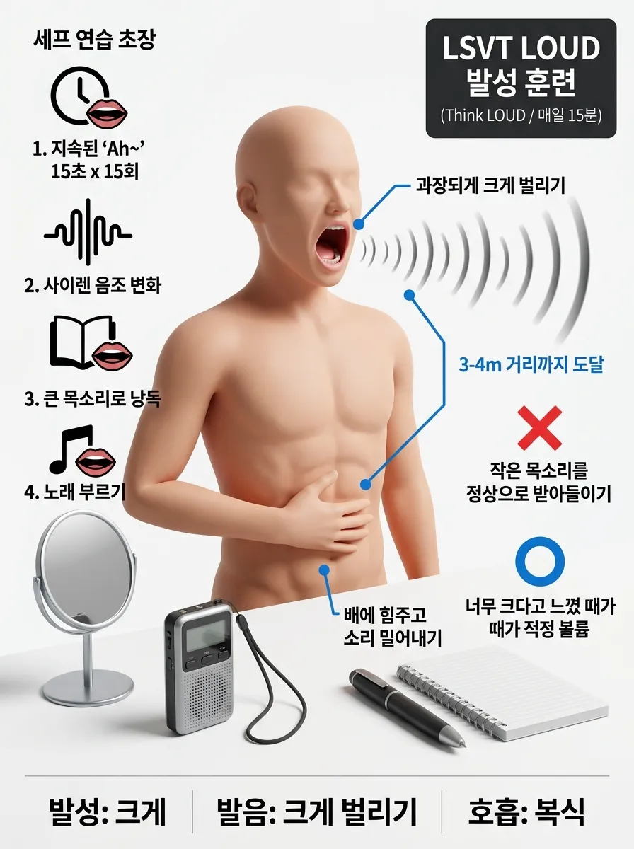 LSVT LOUD 발성 훈련